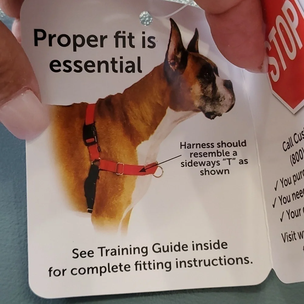EASY WALK, dog harness.‎ New in box. Size small. Green/gray. No-pull.